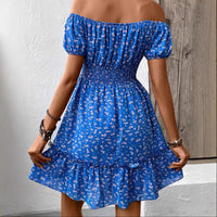 New Sexy Backless Waist-tied Lace-trimmed Cami Dress