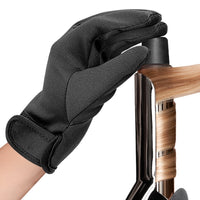 Five-finger Thick Lace-up Hair Gloves Heat Insulation