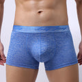 Boxer Shorts Mid Waist Trendy Young Men Boxer