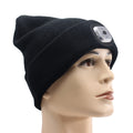 Factory Direct Sales New LED Lamp Knitted Hat Autumn And Winter Warm Outdoor Night Run Riding Lamp Hat Warm Led Hat
