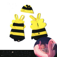 Cute little bee children's swimsuit