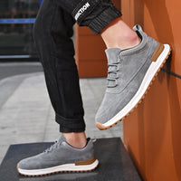 Fashionable Breathable Leather All-matching Men