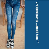 Leggings Stretch Slim-fit Outerwear