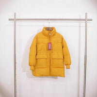 Loose Clothes Cotton-padded Clothes Women's Mid-length
