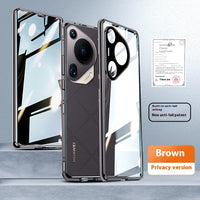 Magnetic King Phone Case Double-sided Glass Metal Drop Protection