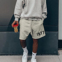 Men's Retro Loose Sports And Leisure Shorts