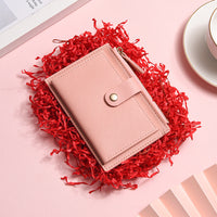 Multi Slot Student Short Zipper Coin Purse