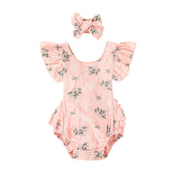Infant Toddler New Sleeveless Triangle Rompers