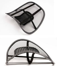 Top Quality Black Mesh Lumbar Brace Support Home Office Car Seat Chair Cushion