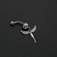 New Body Piercing Accessory Angel Mermaid