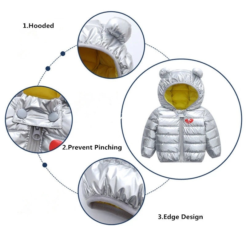 Children's down jacket set