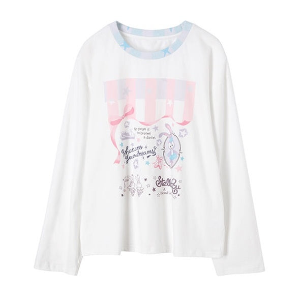 Japanese long-sleeved t-shirt women