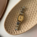 Retro Wine Barrel Steel Watch Women