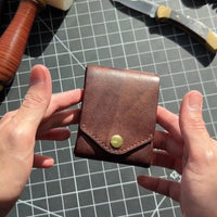 Retro Wallet Men's Design Creative Pen Card Holder