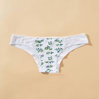 Girl Cotton Underwear Middle School Low Waist Briefs