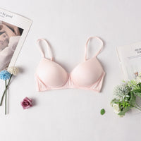 Simple Solid Color Thin No Steel Ring Underwear