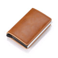Anti Magnetic Automatic Pop-up Single Aluminum Alloy Card Bag