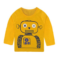 Cartoon cotton children's top
