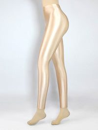 High Waist Women's Outer Wear High Elastic Cropped Leggings Yoga Exercise
