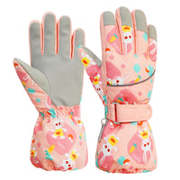 Warm With Velvet Thickened Cotton Waterproof Boys And Girls Riding