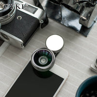 The new external generic mobile phone camera lens wide-angle colorful lights on the beauty of self artifact