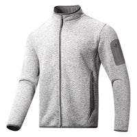 Outdoor Sports Stand Collar Men's Cardigan Tide Fleece Sweater Coat