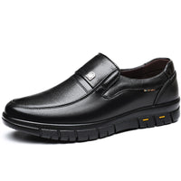 Men's Casual Leather Shoes Soft Bottom