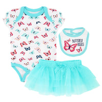 Baby suit three piece cartoon short sleeve summer sui