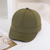 Solid-color Light Board Short Brim Quick-drying Lightweight Sunshade Casual Multi-purpose Style Baseball Cap For Outings, Outdoor Activities, Hiking, Running