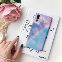 Frosted water hard phone case