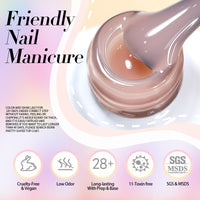 Nail Polish Transparent Color UV Polish Jelly Phototherapy Plastic