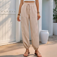 Women's Casual Ankle-Banded Trousers