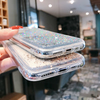 Starry liquid sand mobile phone case