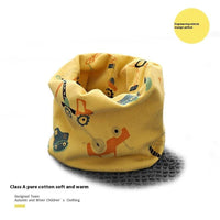 Cotton Autumn And Winter Windproof Warm Cartoon Bandana