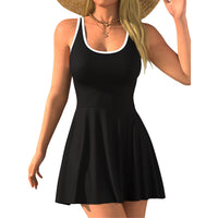 Slimming Figure-Flattering Womens Strap Jumpsuit
