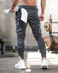 Brother Sports Overalls Men's Camouflage Fitness Pants