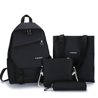Student School Bag Canvas Travel Korean Backpack