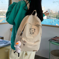 Junior High School Students Korean Version Of The Wild Backpack Female High School Students Ins Backpack