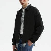 Short Jacket For Men And Women, Deconstructed Pilot Collar Jacket For Autumn