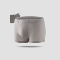 Men's Fashion Simple Solid Color Boxer Briefs