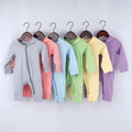 Funny Multi-color Dinosaur Long Sleeve One-piece Romper Baby Suit