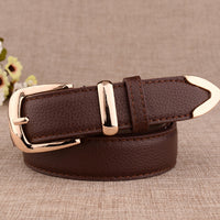 Women's Paint Alloy Buckle Pant Belt