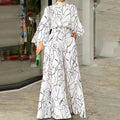 Elegant Striped New Print Jumpsuit For Women