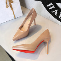 Professional Sexy Stiletto Heel Patent Leather Pumps