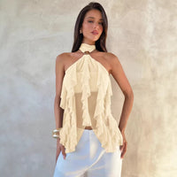 Fashionable, Playful, Designer Off-shoulder Topslimming And Chic For Summer