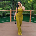 Women's Fashion Cross-Neckline Dress