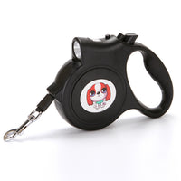 Pet Dog Rope With Light Automatic Traction Belt