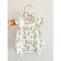 Summer Cotton Thin Baby One-pieces Short Sleeve Onesie