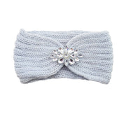 European And American Diamond Knitted Headband Ear Protector