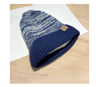 Warm Knitted Hat Japanese Style All-matching Fleece-lined Earflaps